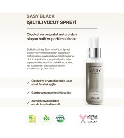 Resim BioBellinda Sasy Pink Işıltılı Vücut Spreyi 100 ml 