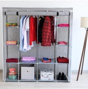 Resim Teknor Prado Tokyo Çok Raflı Çelik Profilli Bez Dolap 