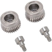 Resim Lemestar 2 Adet Çelik Dişli Ekstrüder Seti - 55hrc Sertleştirilmiş Malzeme, Korozyona Dayanıklı, Creality K1/k1c/ender-3 V3 Serisi Uyumlu, 3d Yazıcı Performansını Artırır 