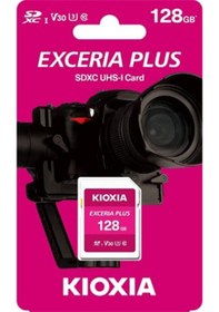 Resim Kioxia Exceria Plus LNPL1M128GG4 128 GB SD UHS-1 Hafıza Kartı 
