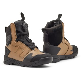 Resim Fox Defend ADV Motosiklet Botları Koyu Haki Kahverengi 13 `+ Ücretsiz Gmoto 10in1 Çok Amaçlı Alet 