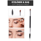 Resim Çift Başlıklı Eyeliner Ve Kaş Fırçası – Kolay Uygulama Ve Mükemmel Sonuçlar 