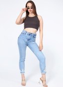 Resim AFŞAR MODA Füme Crop Bluz Rambo 