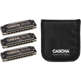 Resim Cascha HH2344 Master 3'lü Paket Mızıka Seti (Do Majör-Sol Majör-La Majör) 