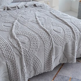 Resim 1 adet Bohem Tarzı Geometrik Kalp Buğday Desenli Atkı Battaniye - Yumuşak, Hafif Bej Dostu, Dökülmeyen, Tüm Mevsimler İçin Yatak, Kanepe, Araba Kullanımı için Gri, Beyaz ve Altın Detaylarla, Makinede Yıkanabilir, Rahat Ev Dekoru, Konforlu Yatak, Peluş Dokulu 
