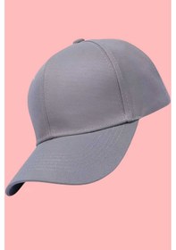Resim Tezzgelsin Unisex Arkadan Ayarlanabilir Basic Beyzbol Kep Füme 