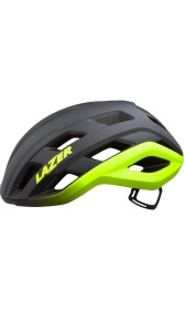 Resim Lazer Kask Strada Kc Ce-Cpsc Mat Koyu Gri Flash Sarı M 