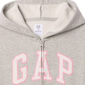 Resim GAP V-Bas Heritage Full-Zip Çocuk Gri Günlük Stil Sweatshirt 590786000 