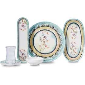 Resim Korkmaz Luna Collection 25 Parça Kahvaltı Takımı A8687-1 
