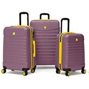 Resim Louisiana Polo 1168 Büyük Boy - Orta Boy - Kabin Boy Rose 3'lü Valiz Seti 