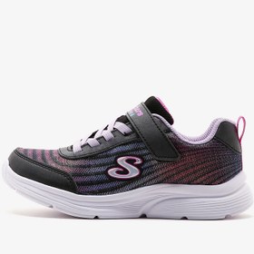 Resim Skechers Wavy Lites - Hydro Crush Büyük Kız Çocuk Spor Ayakkabı (303393L BKMT) 