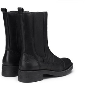 Resim Çizme Kadın Oxw002900 Oxs Frank 0029 Mıd W Leather Black Siyah 