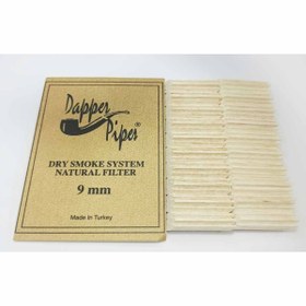 Resim joydizayn Dapper Pipes 9 mm Balsa Ağacı Pipo Filtresi 20'lik Paket 