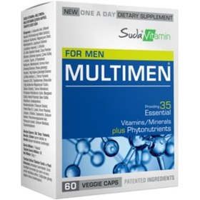Resim Suda Vitamin Multimen Multivitamin 60 Kapsül 