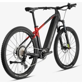 Resim Kron Makalu - 29 - Mtb 17' - 12 Vites - Elektrikli - H.disc - Mat Siyah - Siyah/kırmızı 