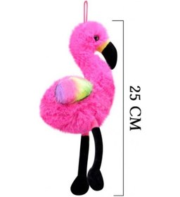 Resim Flamingo Peluş Uyku Arkadaşı 25 Cm PEMBE 