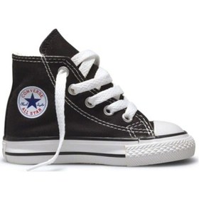 Resim Converse Siyah Bebek 7j231 Chuck Taylor Allstar Sneaker Bordo 