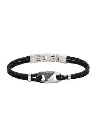 Resim Emporio Armani Ajegs3071-040 Erkek Bileklik Siyah 