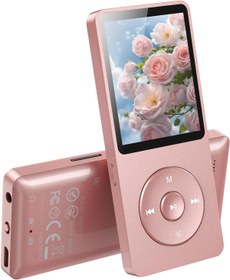 Resim AGPTEK MP3 Çalar 32 GB Bluetooth 5.3, 1.8 İnç Ekran, 70 Saat Çalma Süresi 