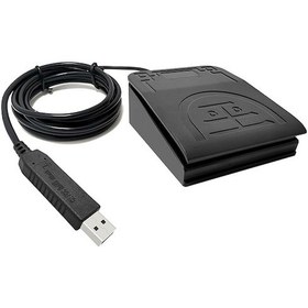 Resim Usb Ayak Pedalı - Oyun, Müzik Ve Görüntü Kontrolü İçin Mekanik Anahtarlı 