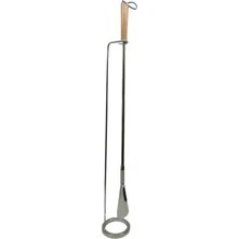 Resim Sistem Yaylı Krom Ayakkabı Çekeceği Kereta 72 cm-Renksiz 