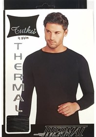 Resim Erkek Siyah Termal Üst Içlik Karışık 