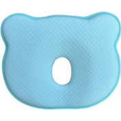 Resim Vkemall Bebek Bellek Pamuk Yastığı - Hafif Mavi, Yavaş İlişkili, Baskıyı Dağıtan, Nefes Alıcı Ve Antibakteriyel 