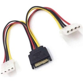 Resim Primex Px-4829 Dişi Sata Power Molex 4 Pin Güç Kablosu, Dişi Sata Molex Çevirici, Dişi Sata Power Çevirici Kablo 