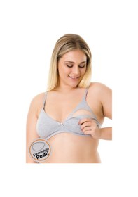 Resim Parlingerie Çıkarılabilir Pedli Emzirme Sütyeni Gri 
