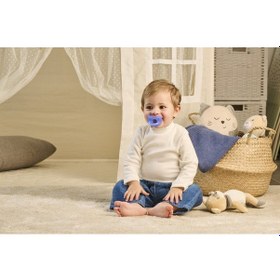 Resim Chicco Physioforma Soft 2'li Silikon Emzik 6-16 Ay Erkek 