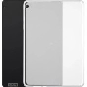 Resim Forzacase Lenovo Tab M10 10.1 Inch X505 - X605 ile Uyumlu Silikon Kılıf Buzlu Şeffaf - FC013 