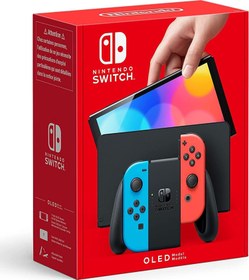 Resim Switch Oled Oyun Konsol (Distribütör Garantili) Pal Kırmızı Mavi 