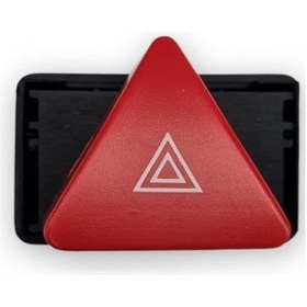 Resim VW Polo HB 2000-2002 Dörtlü Flaşör Düğmesi İkaz Tuşu 6N0953235A 