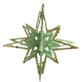 Resim Suntek Yılbaşı Ağacı Asılı 1-3d-yıldız-14x14cm 