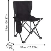 Resim Kamp Sandalyesi Seyahat Ultralight Katlanır Sandalye Superhard Yüksek Yük Kamp Black S Amerika Birleşik Devletleri Siyah 