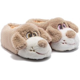 Resim Kopi Kadın, Garson Boy Hayvanlı Panduf Bej 36/41 Bej 