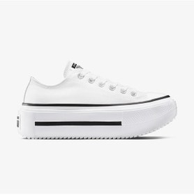 Resim Converse Chuck Taylor All Star Lift Double Stack Platform Kadın Beyaz Sneaker A15491c Beyaz 