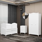 Resim Garaj Home Defne Yıldız 3 Kapaklı Bebek Odası 