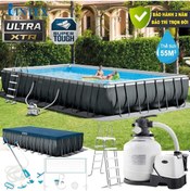 Resim İntex 26378 975 x 488 x 132 CM Ultra Xtr Prefabrik Aile Havuzu Deluxe Set 