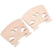 Resim Ranyeek 5 Adet 4/4 Keman Köprüsü - Ahşap Doğal Akçaağaç - Ses Kalitesi Artırıcı - Profesyonel Ve Amatörler İçin 