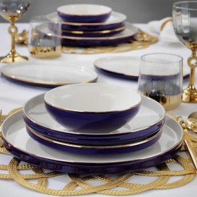 Resim SCHAFER ADEL NAVY BLUE 56 PARÇA YEMEK TAKIMI 