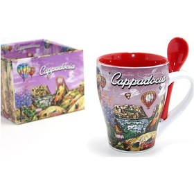 Resim Tekli Yöresel Kupa Bardak Model 10 - 9043652050390rx8 