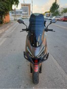 Resim Motocam Rks Newlight 125 Siperlik Ön Cam 2021-2022 Model 55cm Siyah Renkli 4mm Pro Modele Uymaz 