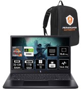 Resim ACER Nitro V15 R5 7535HS 32GB 1TB SSD RTX2050\u002F4GB 15.6'' 144Hz FHD W11H Gaming Laptop & PER4 ÇANTA 