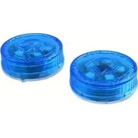 Resim Hightower 2 Adet Mavi Led Araç Kapısı Işığı - Düğmeli Çok Renkli Kolay Kurulum Pil İle Çalışan 