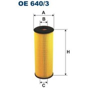Resim FILTRON OE640/3 Yag Filtresi (Mercedes M104-111) OE6403 (WA236223) 
