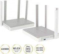 Resim 2'li Kit AX1800 Hopper Dsl Vdsl2/adsl2+ Modem ve Sprinter Router Wi-Fi 6 Fiber Gigabit Mesh USB 3.0 Portu Keenetic