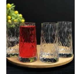 Resim Leafy Long Meşrubat Bardağı 450 cc 6 Adet - 420955 