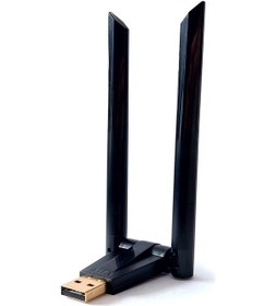 Resim Trıo W136 300 Mbps Kablosuz Wifi Adaptör, Çift Antenli Wifi Adaptör, Wifi Dongle Win10/11 Tak Çalıştır 