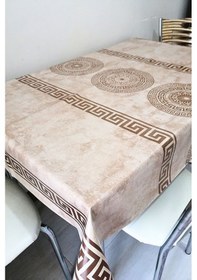 Resim Altı Astarlı Muşamba Masa Örtüsü Kare Yuvarlak Dikdörtgen Vsc 